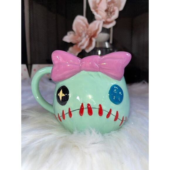 Disney Lilo And Stitch Scrump The Doll Ceramic Figural Mug NEW w/ Tags! RARE! - Picture 2 of 8